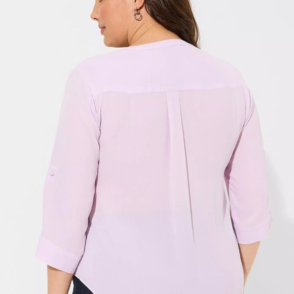 Harper Georgette 3/4 Sleeve - Picture 3 of 5